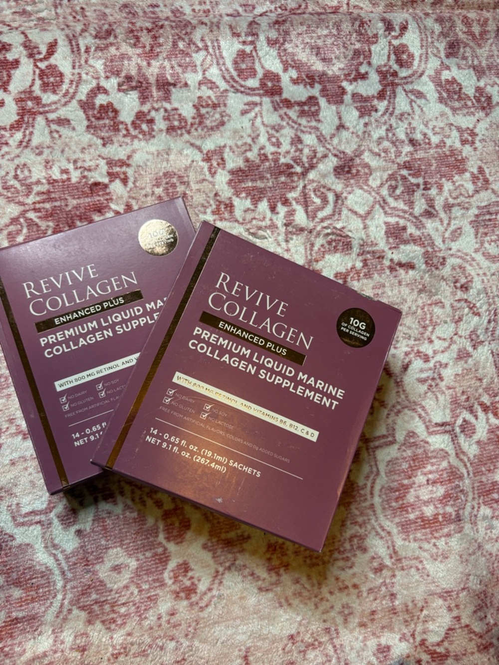 Premium Liquid Marine Collagen Supplement - Plum